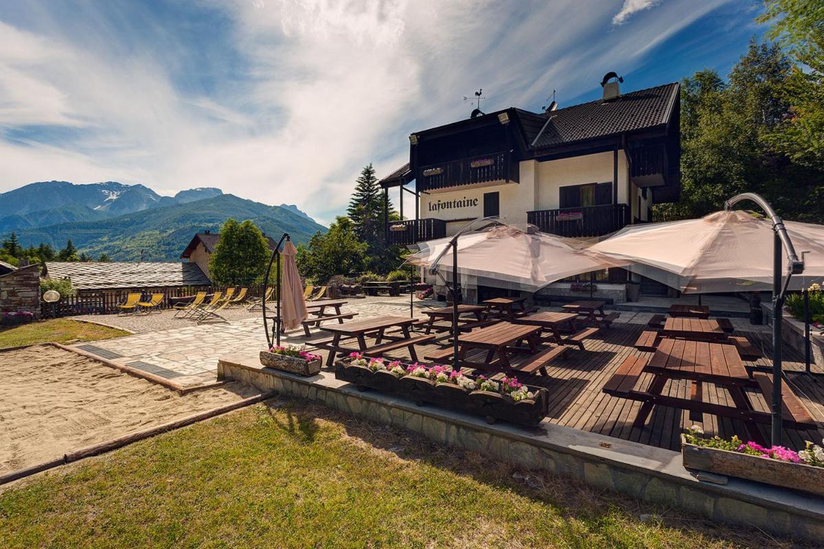 Hotel La Fontaine Sauze D'Oulx Bagian luar foto